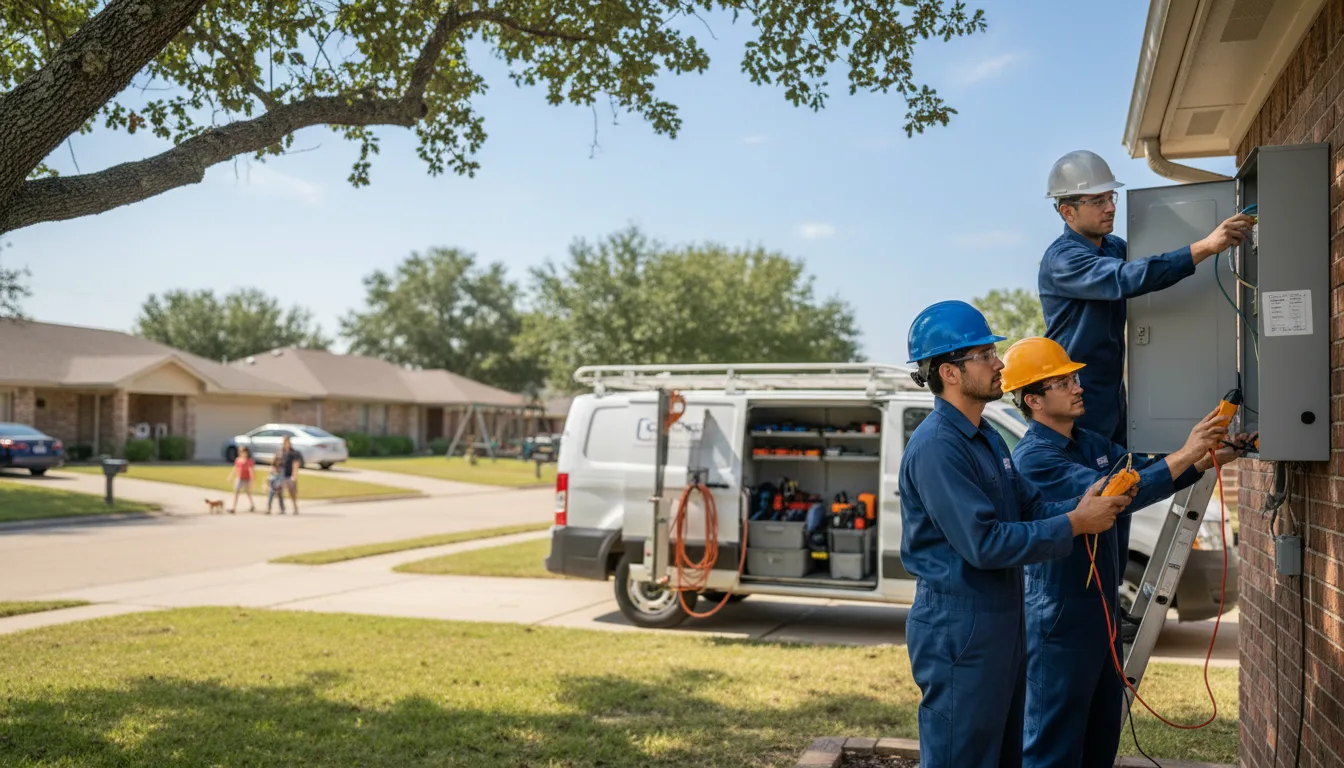 Certified electrician providing emergency electrical services in Warbranch, KY